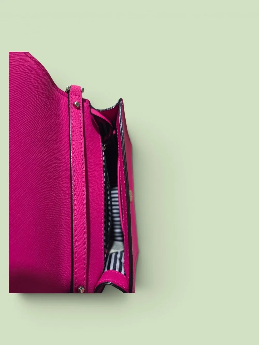 kate spade Hot Pink Leather Crossbody Bag